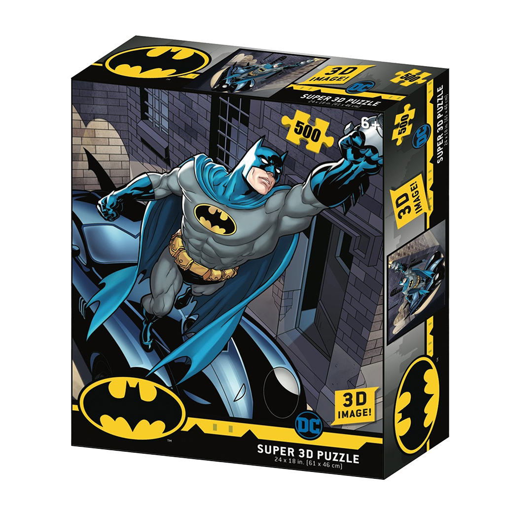 4D Puzzle Batman Soaring Lenticular