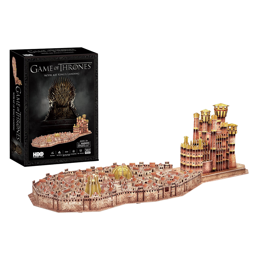 4D Puzzle Game Of Thrones Paper Kings Landing
