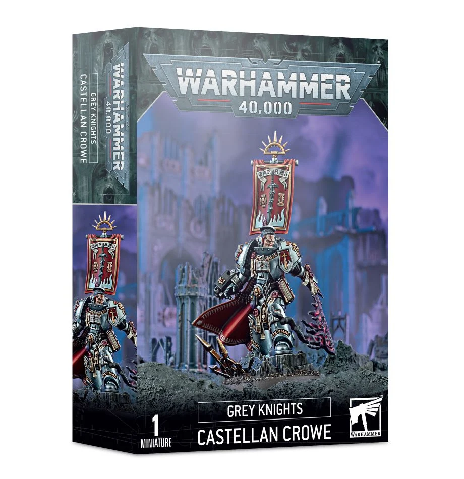 Warhammer 40K Grey Knights: Castellan Crowe (57-12)