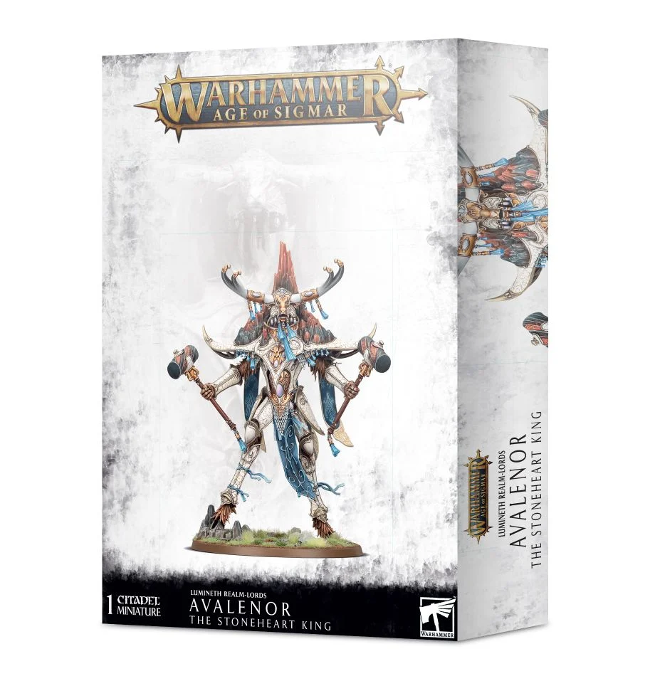 Warhammer Age Of Sigmar: Lumineth - Avelenor the Stoneheart King (87-56)