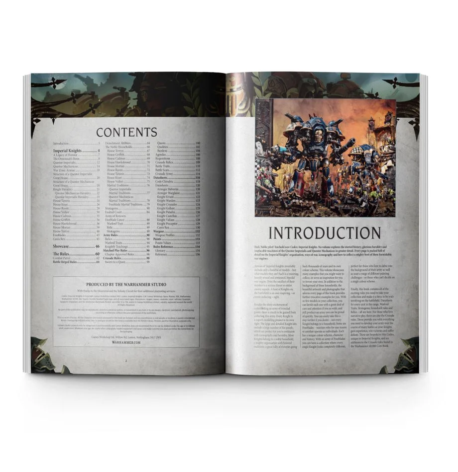 Warhammer 40K - Codex: Imperial Knights (54-01)