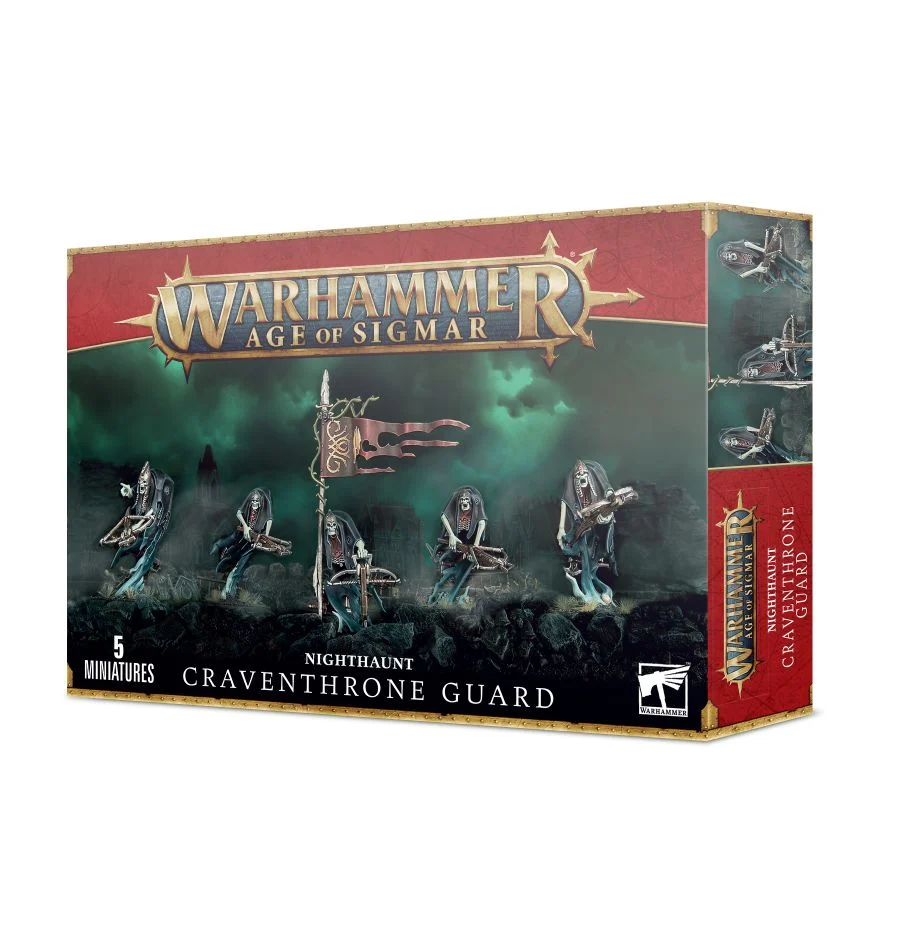 Warhammer Age of Sigmar Nighthaunt - Craventhrone Guard (91-66)