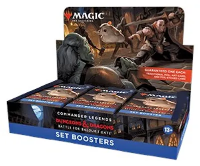 Magic The Gathering Commander Legends Battle for Baldur's Gate Set Bstr Box