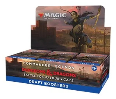 Magic The Gathering Commander Legends Battle for Baldur's Gate Draft Bstr Box