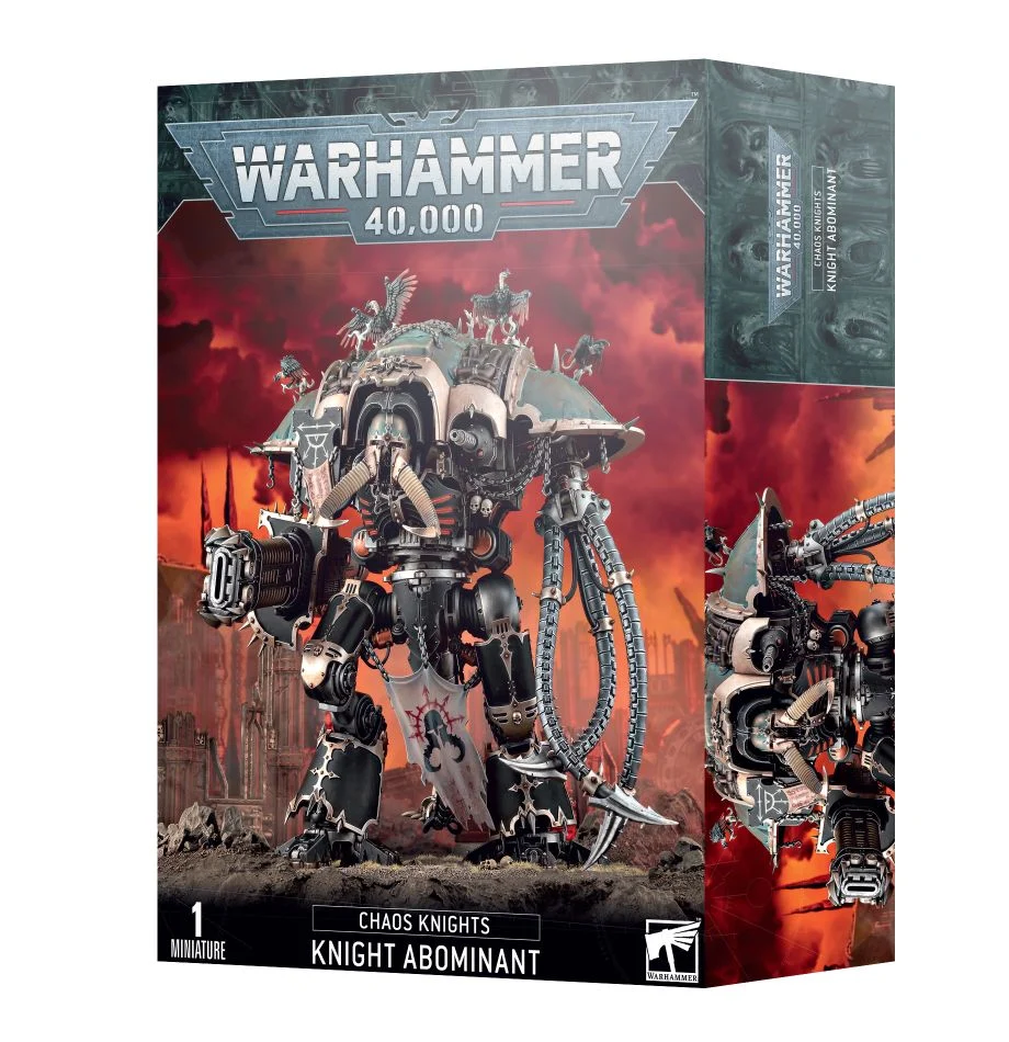 Warhammer 40K: Chaos Knights - Knight Abominant (43-63)