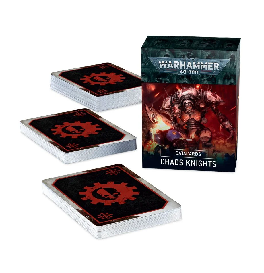 Warhammer 40K Codex: Chaos Knights - Datacards (43-05)