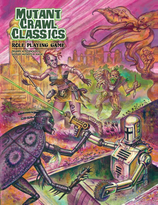 Mutant Crawl Classics Core Rulebook (Softcover)