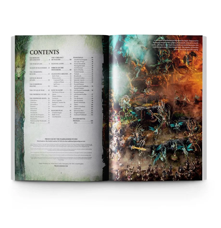 Warhammer Age of Sigmar - Battletome: Sylvaneth (92-01)