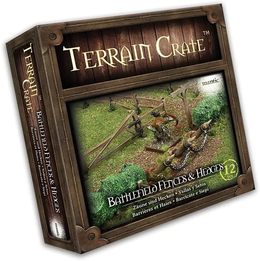 Terrain Crate - Battlefield Fences & Hedges