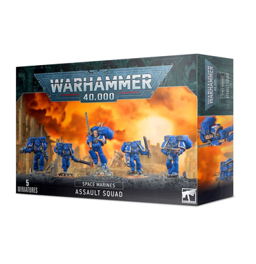 Warhammer 40K: Space Marines Assault Squad (48-09)