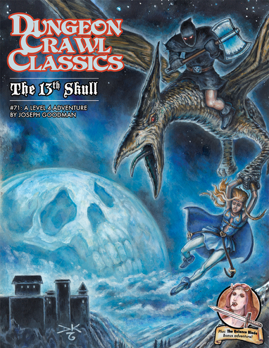 Dungeon Crawl Classics (DCC) #71: The 13th Skull (RPG Adventure)