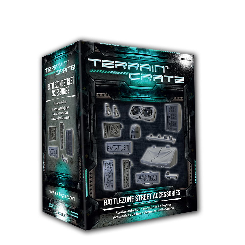 Terrain Crate - Battlezone Street Accessories