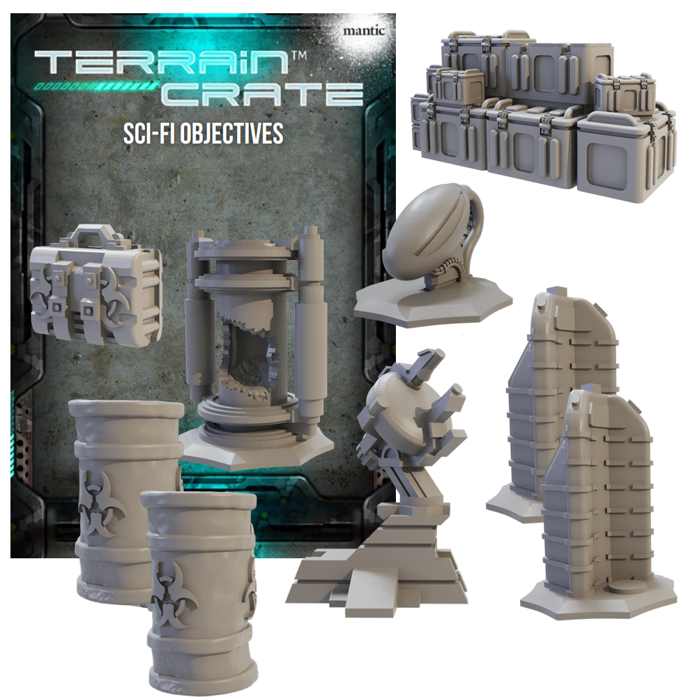 Terrain Crate - SciFi Objectives