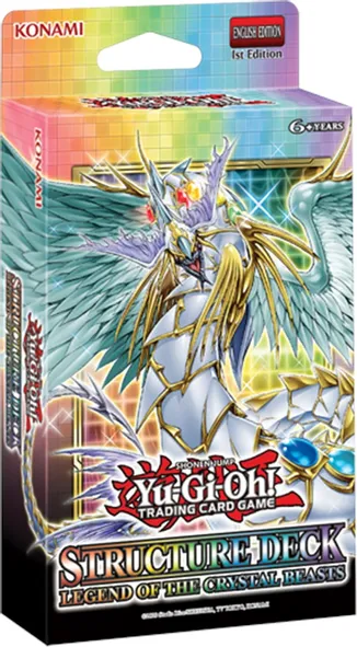 YuGiOh - Legend of the Crystal Beasts Structure Deck [1st Edition]