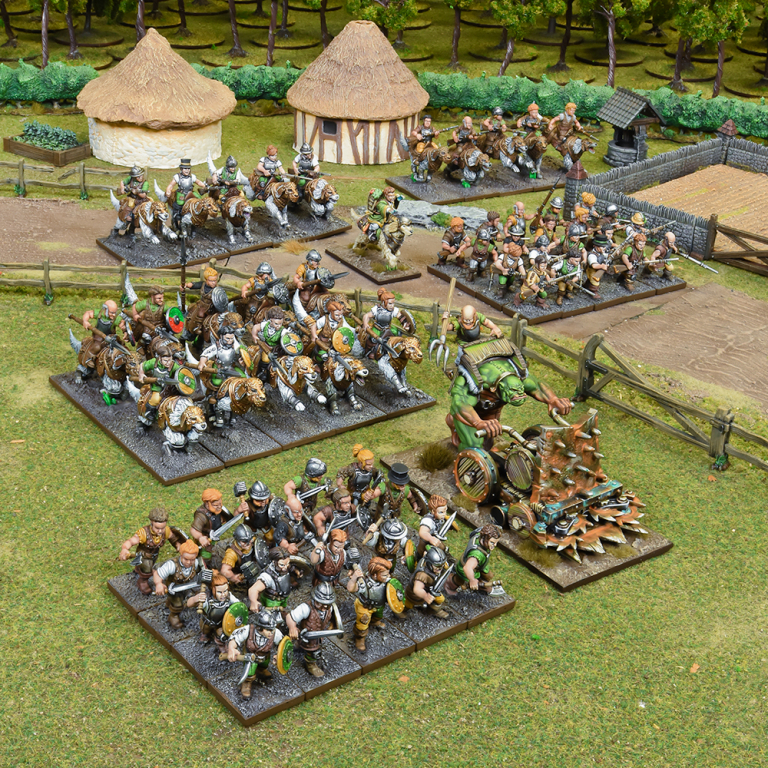 Kings Of War Halflings Army