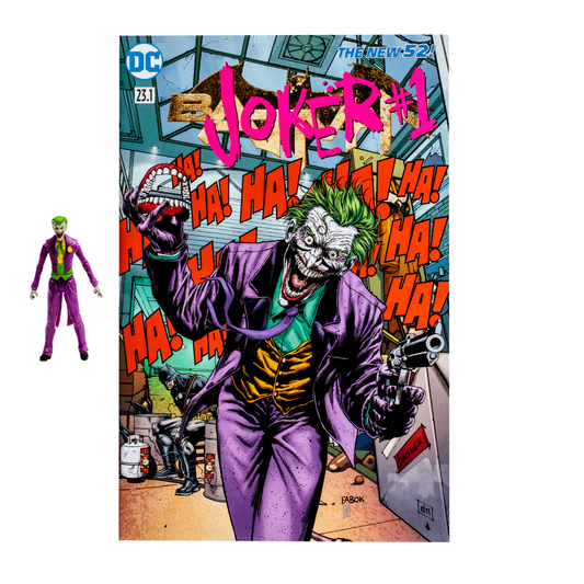 DC Direct - 3in Figure with Comic - Joker (DC Rebirth)