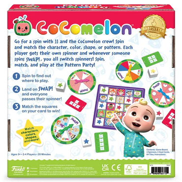 CoComelon Pattern Party Game