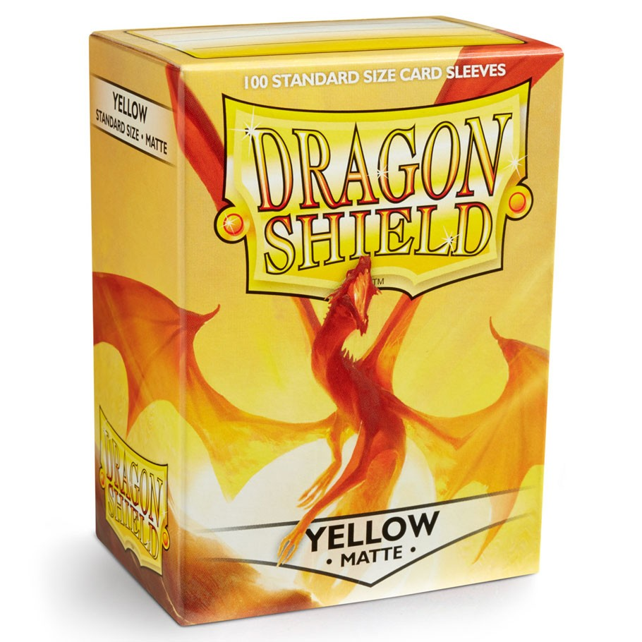 Dragon Shield: Matte Yellow (100)