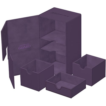 Ultimate Guard Deck Case Twin Flip N Tray 160+ Monocolr Xenoskin Purple