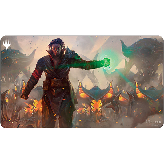Magic The Gathering Playmat The Brothers' War - Mishra, Eminent One