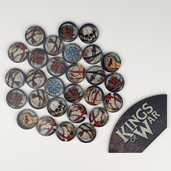 Kings Of War Arc Template & Game Token Set (MGKWM108)