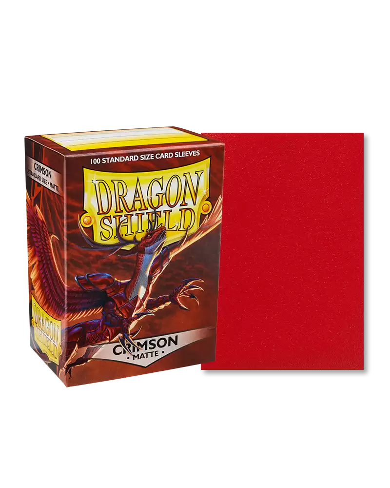 Dragon Shield - Crimson Matte (100)