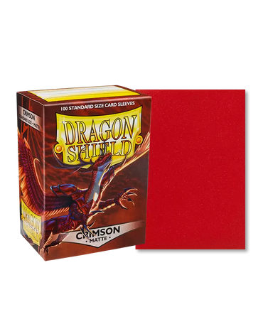 Dragon Shield - Crimson Matte (100)