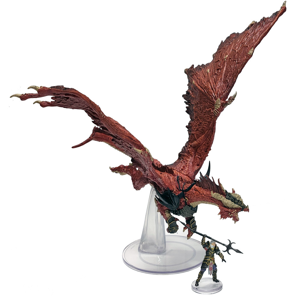 D&D Dragonlance - Shadow of the Dragon Queen Kansaldi on Red Dragon