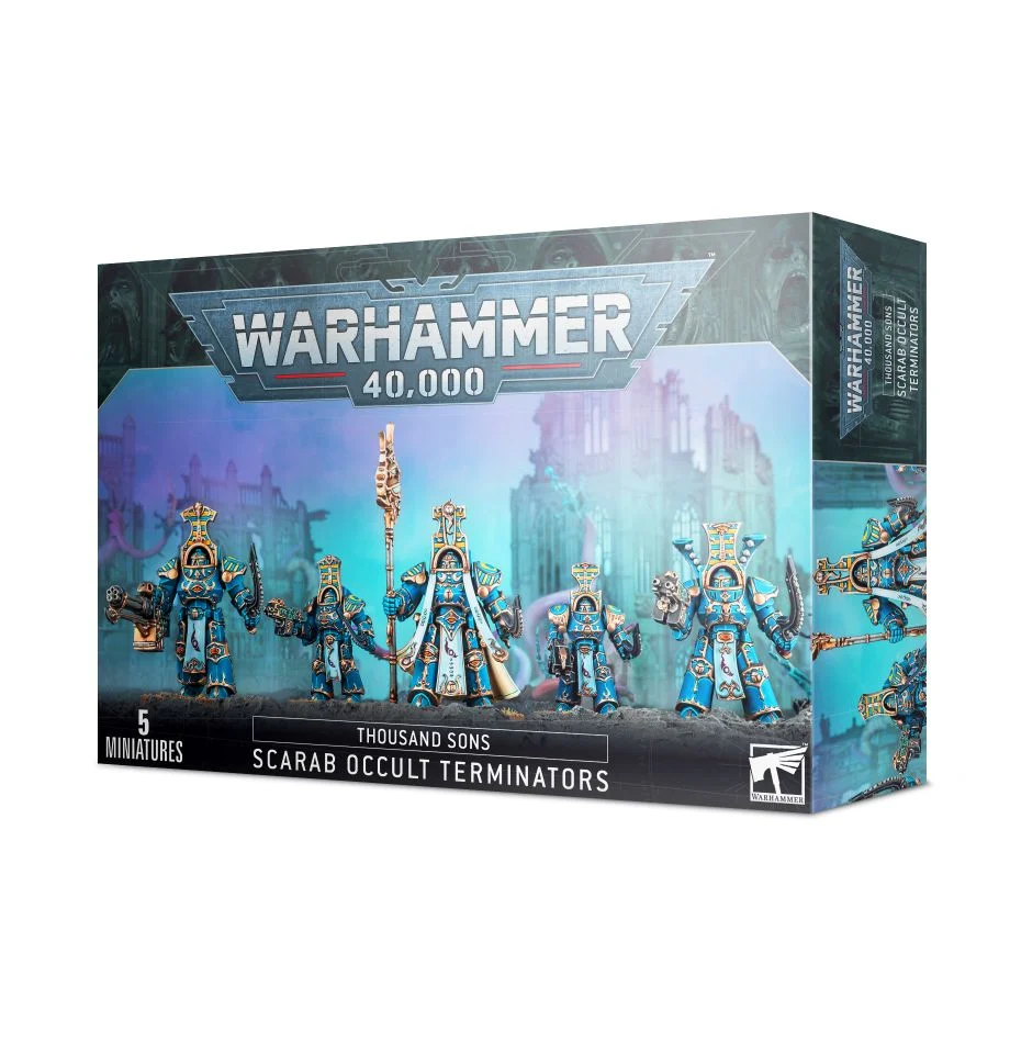 Warhammer 40K Thousand Sons - Scarab Occult Terminators (43-36)