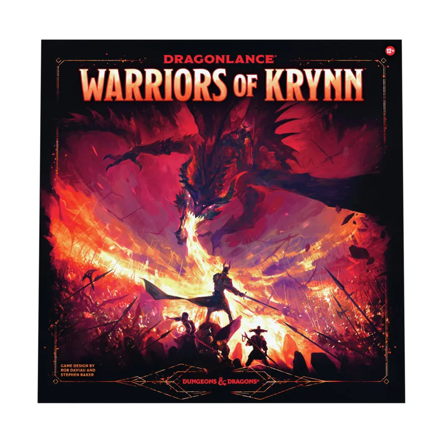 D&D Dragonlance - Warriors of Krynn Board Game